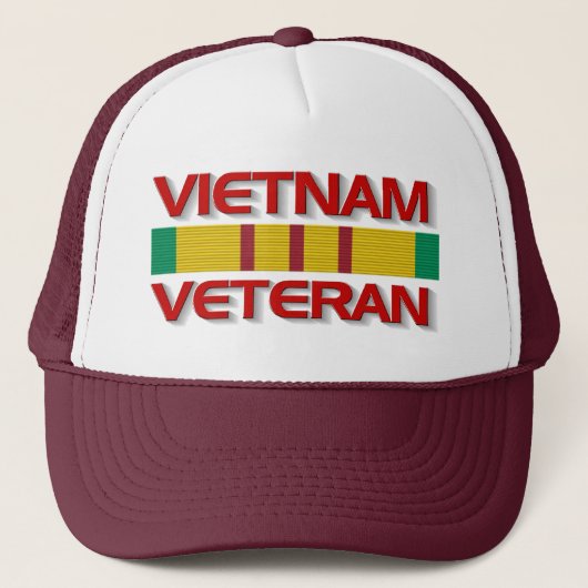vietnam veteraan trucker pet (Voorkant)