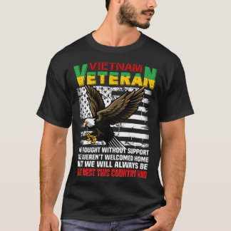 Vietnam-veteraan We zullen altijd het beste zijn v T-shirt