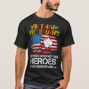 Vietnam Veteraan's zoon naar Vietnam Vet T-shirt