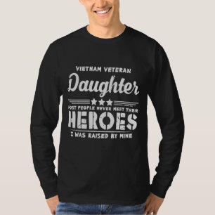Vietnam Veteran Daughter Patriotic T-shirt