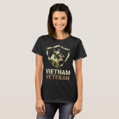 Vietnam Veteran Dog Handler K9 T-shirt (Voorkant volledig)