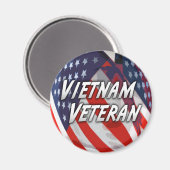 Vietnam Veteran Magnet (Recto/Verso)