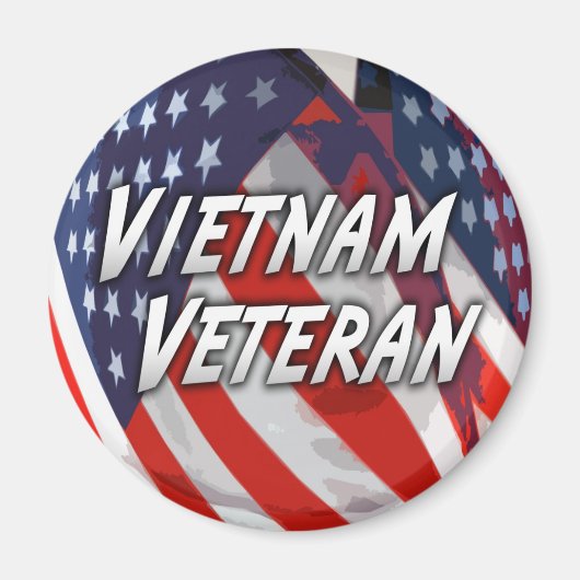 Vietnam Veteran Magnet (Devant)