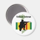 Vietnam Veteran Magnet (Recto/Verso)