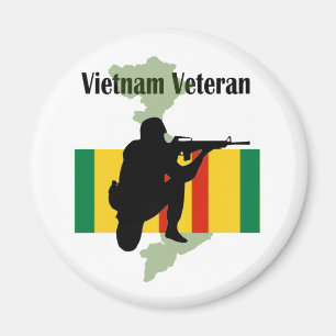 Vietnam Veteran Magnet Magneet