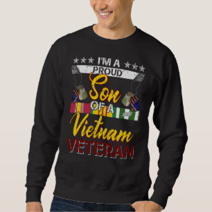 Vietnam Veteran Proud Son T - shirts Boys