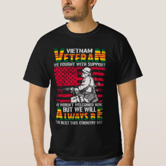VIETNAM VETERAN WE VIESPRATEN MET STEUN DIE WE NIE T-SHIRT
