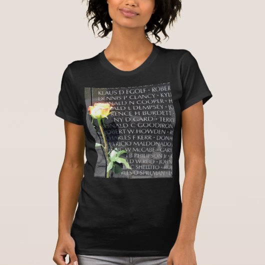 vietnam veteranen gedenkplaats t-shirt (Voorkant)