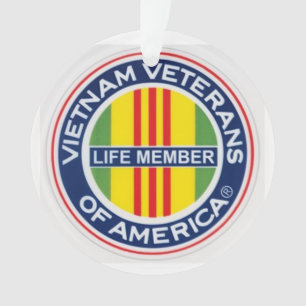 Vietnam Veteranen van America Life Member Ornament