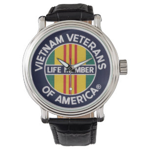 Vietnam Veteranen van Amerika LiveTime Member Watc Horloge