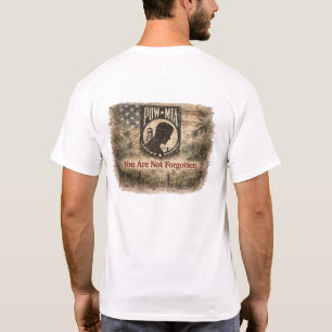 VIETNAM-VETERANEN WORDEN NIET VERGETEN T-SHIRT