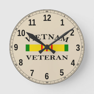 Vietnam Veteranenkast Ronde Klok