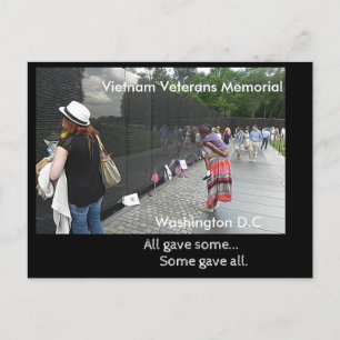 Vietnam Veterans Memorial - briefkaart