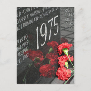 Vietnam Veterans Memorial Muurbloem Briefkaart