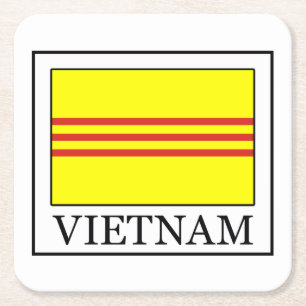 Vietnam Vierkante Kartonnen Onderzetter