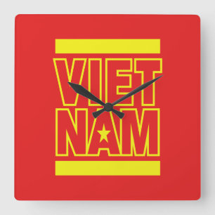 VIETNAM VIERKANTE KLOK