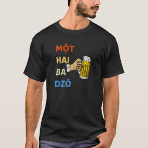 Vietnam Viet Vietnamees Mot Hai Ba Dzo 1 2 T-shirt