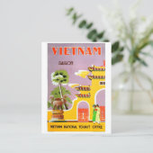 vietnam vintonijn briefkaart (Staand voorkant)