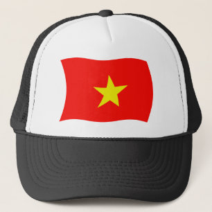 Vietnam Vlag Hoed Trucker Pet
