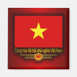 Vietnam vlag magneet