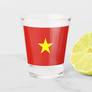 Vietnam vlag shot glas