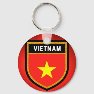 Vietnam vlag sleutelhanger