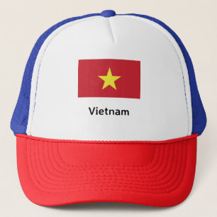 Vietnam vlag trucker pet