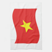 Vietnam-vlaggengolf Theedoek (Verticaal)