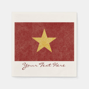 Vietnam Vlagpartij Napkins Servet