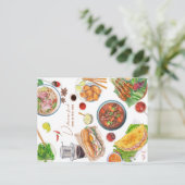 Vietnamees Briefkaart (Staand voorkant)