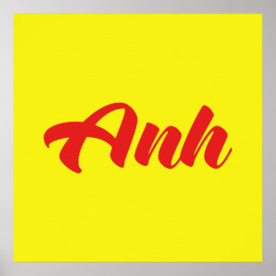Vietnamees broer - Anh ~ Tiakng Vioottaal Poster