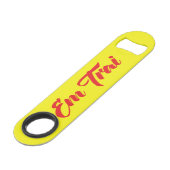 Vietnamees (jong) Broeder - Em Trai ~ Tipragng Vik Speed Flessenopener (Achterkant Gekanteld)