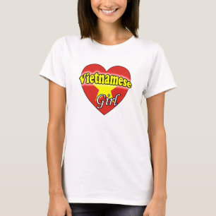 Vietnamees meisje t-shirt