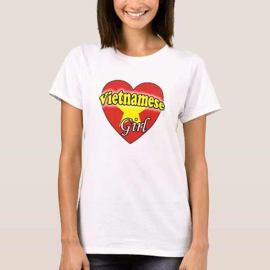 Vietnamees meisje t-shirt (Voorkant)