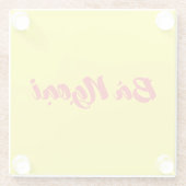 Vietnamees (moeder) grootmoeder - Bà Ngoi Glazen Onderzetter (Achterkant)