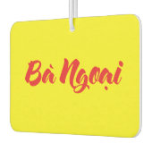 Vietnamees (moeder) grootmoeder - Bà Ngoi Luchtverfrisser (Links)