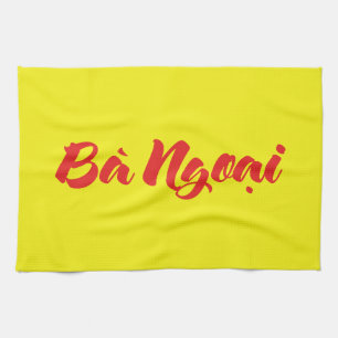 Vietnamees (moeder) grootmoeder - Bà Ngoi Theedoek