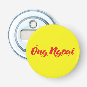 Vietnamees (moederlijk) grootvader - Ông Ngoi Button Flesopener