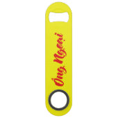 Vietnamees (moederlijk) grootvader - Ông Ngoi Speed Flessenopener (Achterkant)