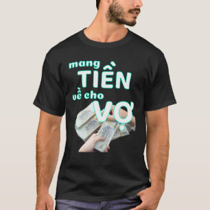 Vietnamees nieuwjaar 2022 tijger Mang Tien Ve Cho T-shirt