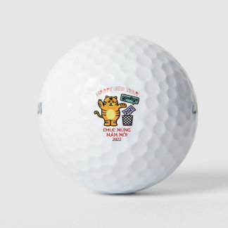Vietnamees nieuwjaar - Chuc Mung Nam Moi 2022 Golfballen