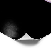 Vietnamees Nieuwjaar Meisje & Slang Perfect Poster (Hoek)