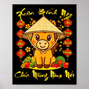 Vietnamees Nieuwjaar - Tet 2026 Jaar Van De H Poster