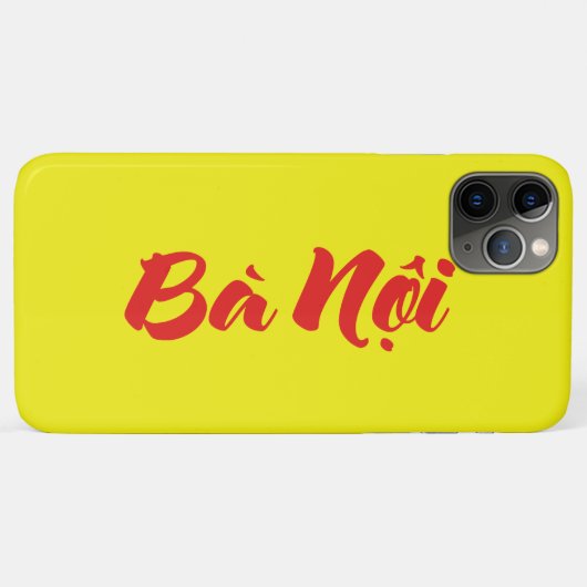 Vietnamees (vaderlijk) grootmoeder - Bà Nempli Case-Mate iPhone Case (Achterkant (horizontaal))