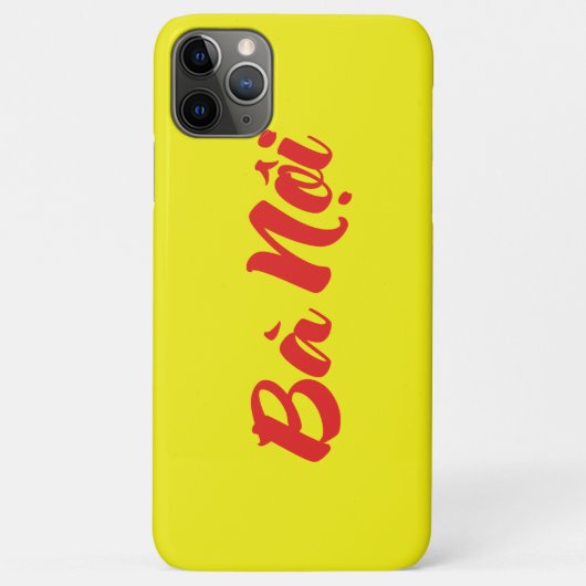 Vietnamees (vaderlijk) grootmoeder - Bà Nempli Case-Mate iPhone Case (Achterkant)