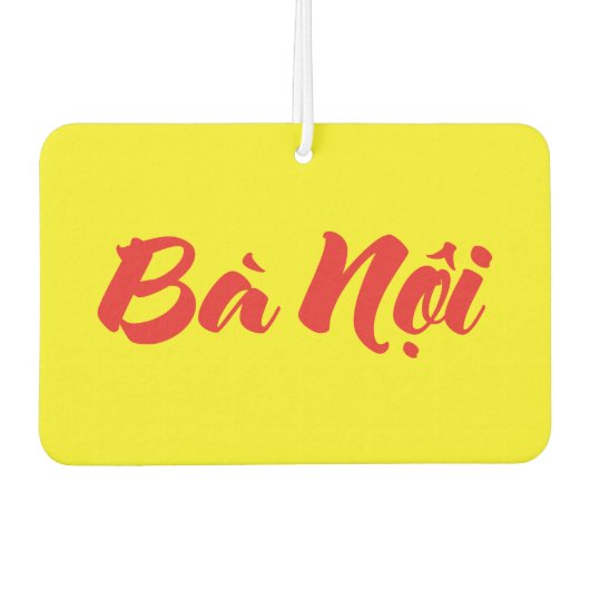 Vietnamees (vaderlijk) grootmoeder - Bà Nempli Luchtverfrisser (Voorkant)