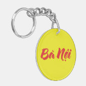 Vietnamees (vaderlijk) grootmoeder - Bà Nempli Sleutelhanger (Voorkant Links)