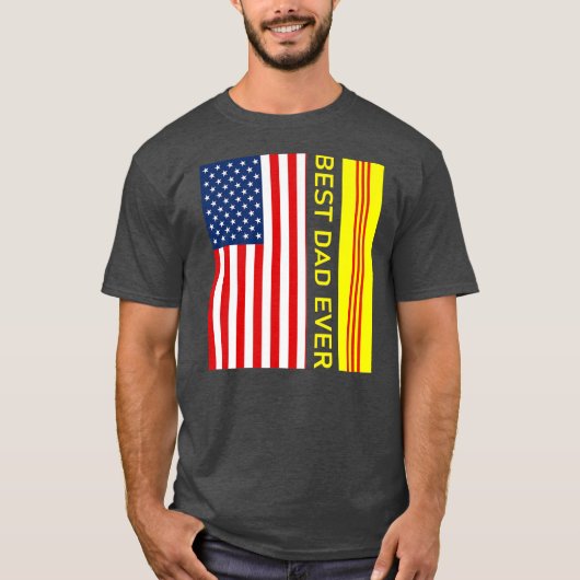 Vietnamees VNCH-vlaggenVietnam Nam Cong Hoa Beste T-shirt (Voorkant)
