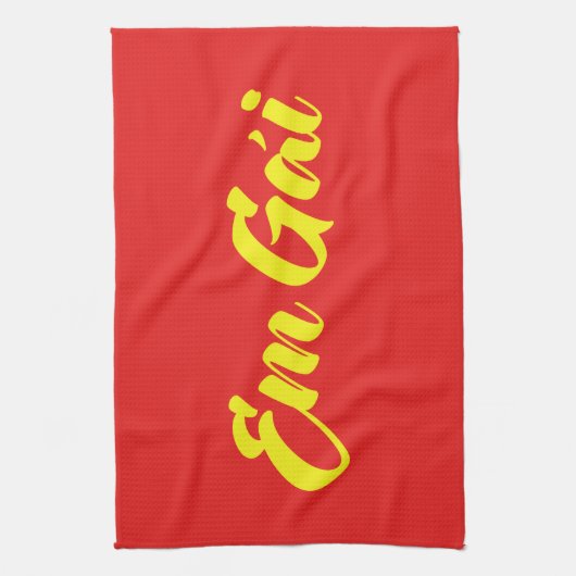 Vietnamees zuster - Em Gái ~ Tipassng Vioott Theedoek (Verticaal)