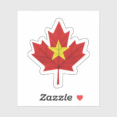 Vietnamese Canadian Sticker (Vel)